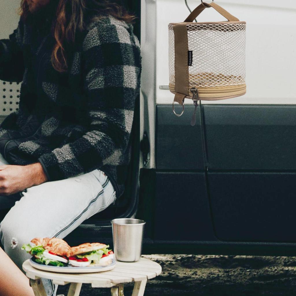 Hanging Paper Roll Holder for Outdoor Use, Tissue Dispenser Travel And Events