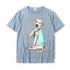 I Love Mom Funny Labrador Tattooed T Shirts 3D Printed Fashionable Man Tops & Tees 100% Cotton