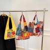 New Retro Patchwork Bag, Shoulder Bag, Large-capacity Tote Bag, Vest Bag.