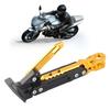 Motorcycle Kickstand Adjustable Nonslip Side Parking Foot Support for Scooter Electric BikeBlue