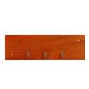 Black Guitar Wall Hook Handcrafted Wood Texture Musical Instrument Hanger Suitable for Music Rooms and Decorating