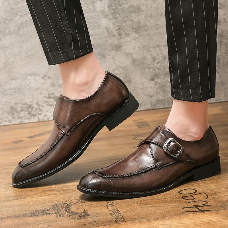 2024 Italian Dress Shoes Men Wedding Party Shoes High Quality Casual Loafer Male Designer Flat Shoes Plus Size 45 Zapatos Hombre
