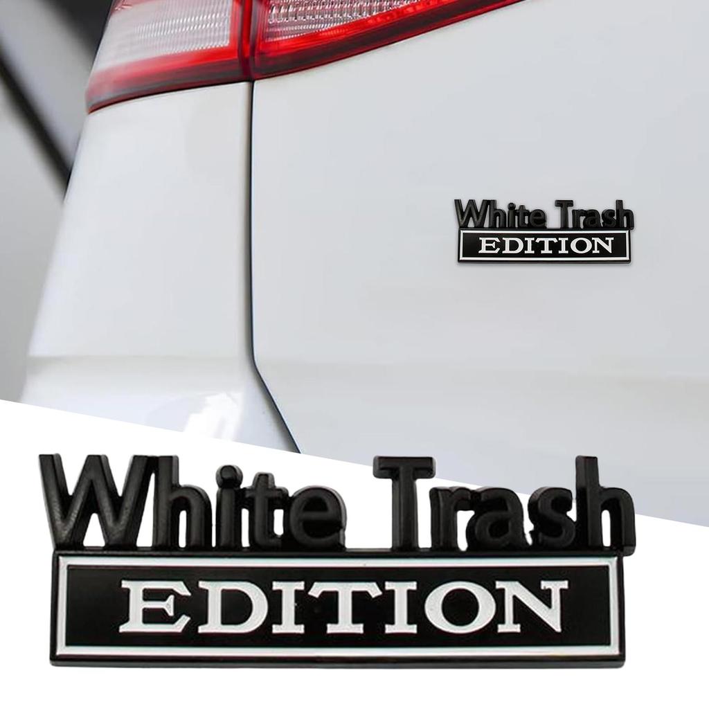 Car Emblem 3D Edition Adhesive Stickers Waterproof Emblems For Vehicles For Golf Cart Vehicle Auto Truck Motorcycle Decor Body