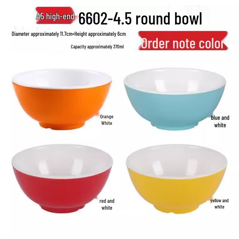 

Dairuien A8 Melamine Commercial Conical Bowls & Spoons