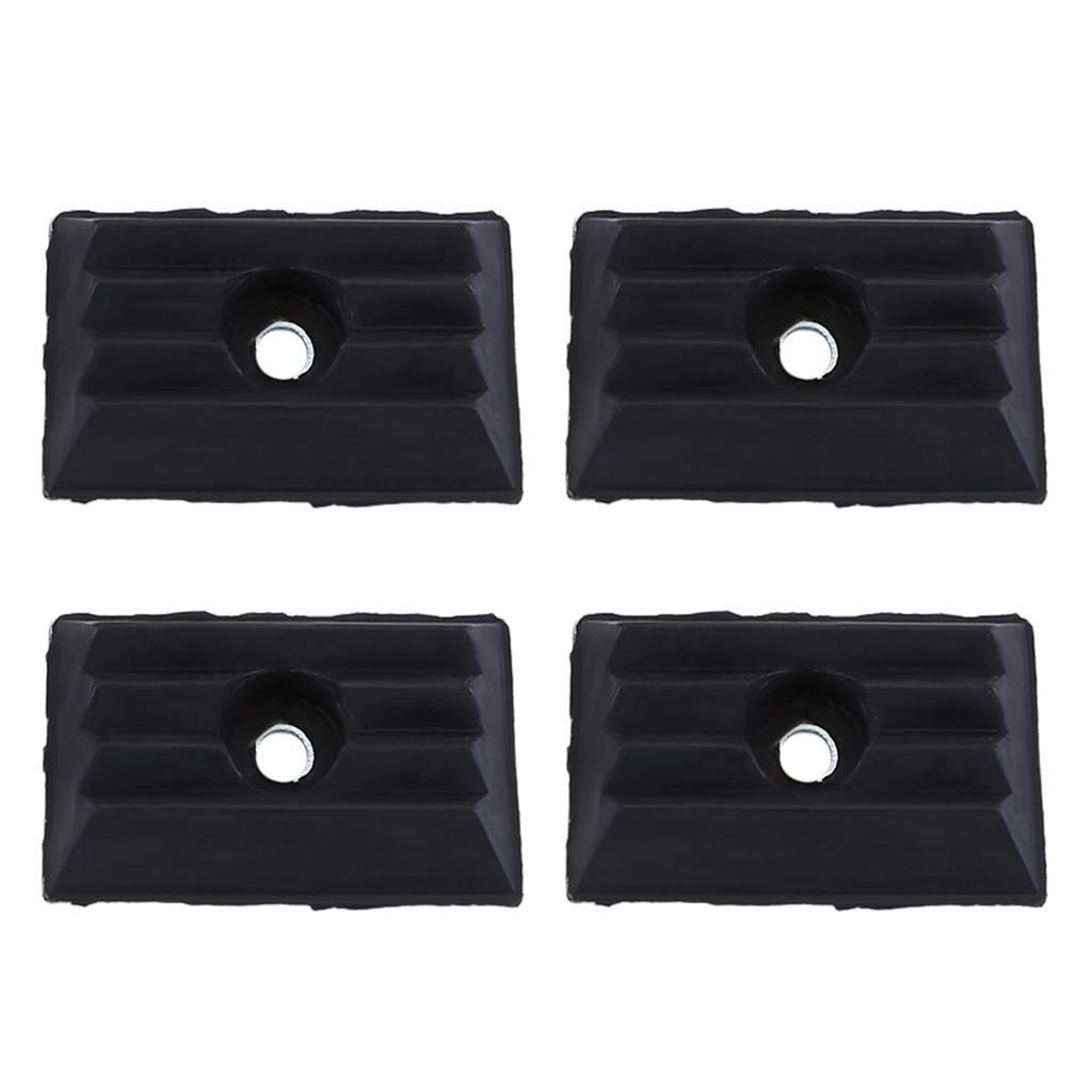 4x Bumper Leaf Spring Rubber Rear Compatible for Fiat Ducato Citroen Jumper Boxer 1362685080