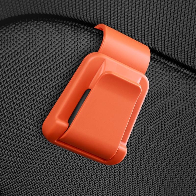 Multifunction Sun Visors Glasses Case with Secure Clamp Soft Lined Automobile Eyewear Organizers Eyeglasses Mount for Car