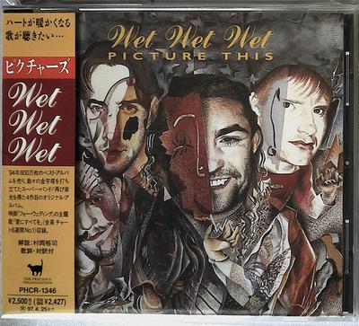 CD WET WET WET  Picture This PHCR1346 Mercury 1995 Japan Dance  Electronica Used