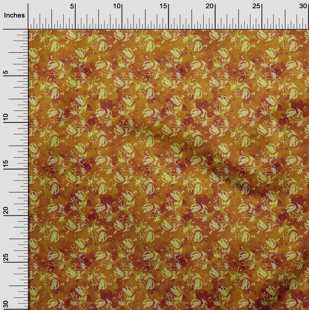oneOone Cotton Flex Bright Red Fabric Batik Quilting Supplies Print Sewing Fabric By The Yard 40 Inch