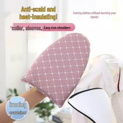 Portable Mini Ironing Board with Garment Steamer and Anti-Scald Gloves, Heat Resistant Pad Included
