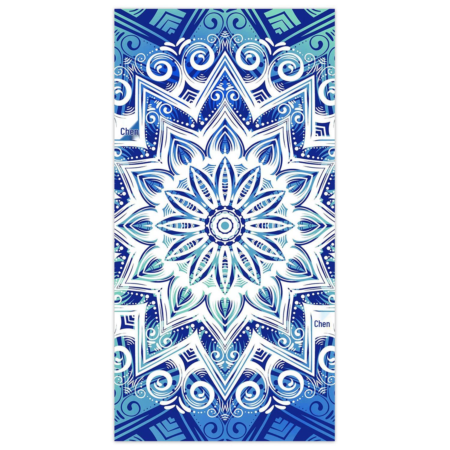 

Многоразмерное полотенце из микрофибры для пляжа и серфинга - Впитывающее и со стильными принтами 90x180 Best-seller Collection