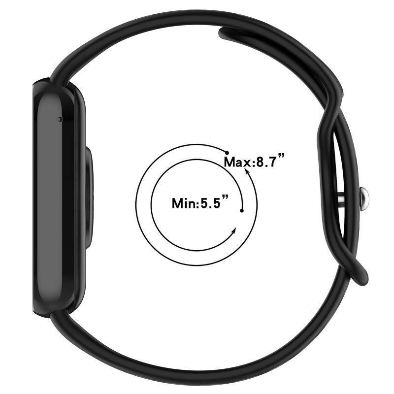 Sport Silicone strap for Redmi Watch 4 Replacement Breathable watchband correa belt Bracelet for Xiaomi miBand 8 Pro Accessories