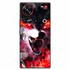 For ZTE Nubia Z70 Ultra 5G Case 6.85'' Black Silicone TPU Soft Phone Cover for Nubia Z70 Ultra Protective Back Shells Z 70 Ultra
