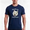 My Westie Is My Bestie Funny Terrier Tshirt Summer Casual Cotton Tee Oversized Streetwear Tops Vintage Graphic Print