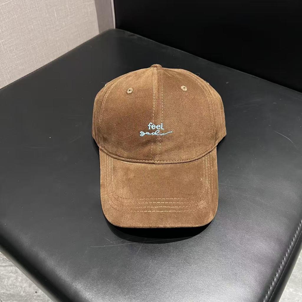 New Letter Embroidered Baseball Cap Children's Autumn and Winter Versatile Sunshade Cap Casual Tide Shows Small Face