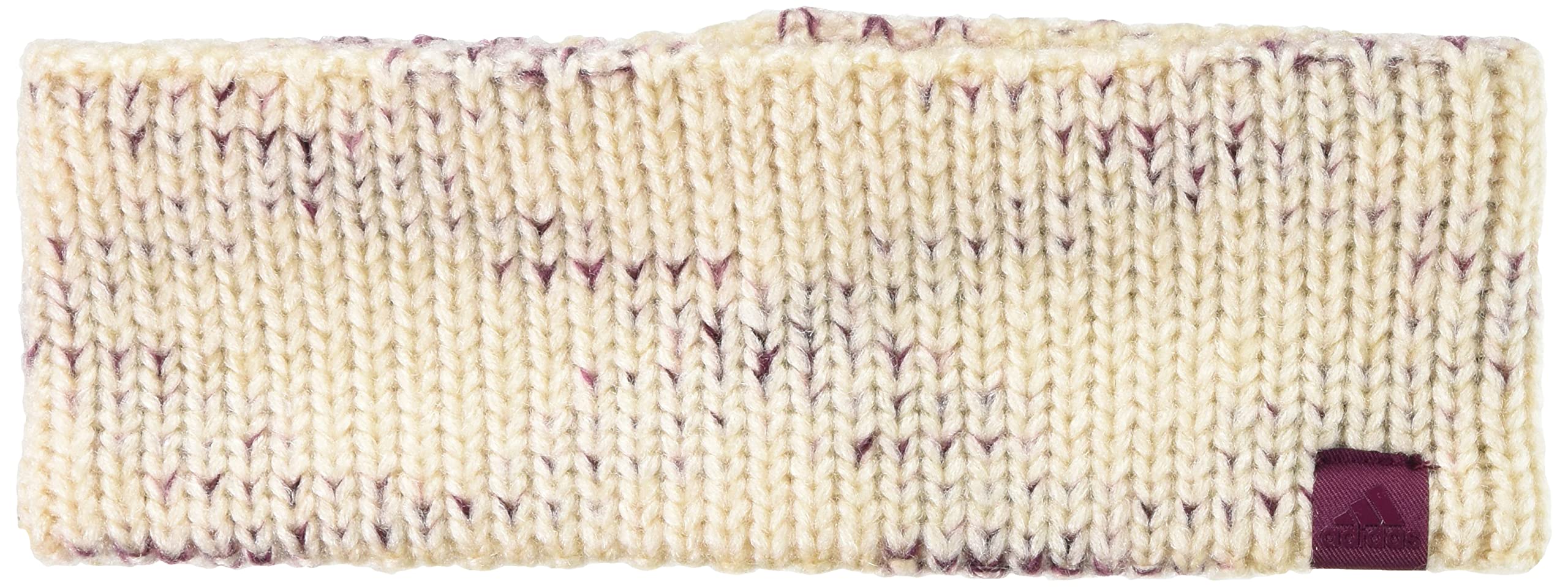 

Adidas Aero Lady Knit Headband with Fleece Wonder Crimson Sizes Lining, EMI48, Women s, White/Victory Crimson/Victory (GT4840), 54-57cm