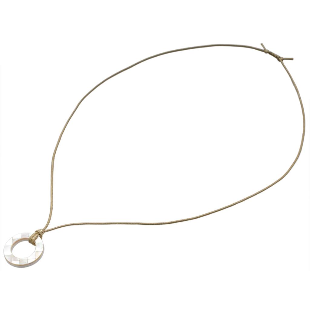 Pearl Eyeglass Sunglasses White Holder, Holder, Ring, Necklace, Women's, Mother-of-Pearl, Anti-Slip, White, MHL-34