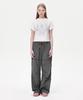 MAHAGRID Tattoo Crop Tee White(Mg2Emft582A)