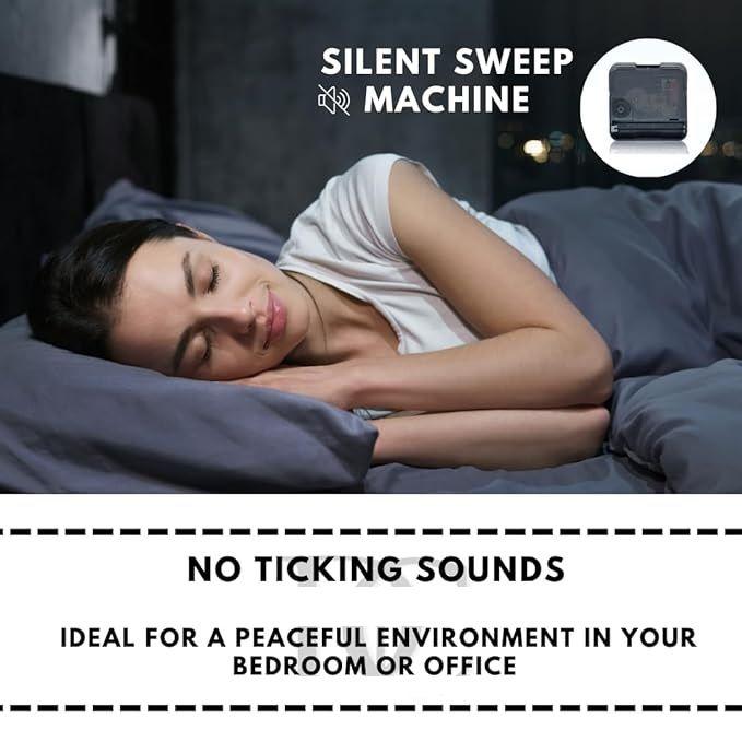 Metal Wall Clock for Living Room, Silent Sweep Machine, Luxury Metal Hanging Wall Art Clock, Ideal Home Decor Items