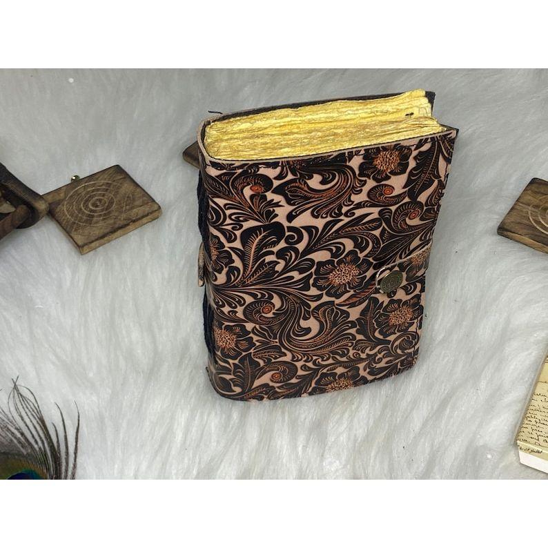 Leather Journal Notebook Gifts for women Writing journal Sketchbook With deckle Edge Paper Christmas gifts