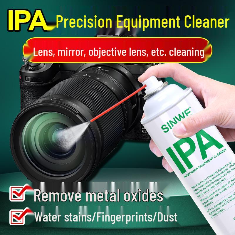 IPA Laser Lens Cleaner: Isopropyl Alcohol Solution for Laser Cutting Machines and Optical Camera Lenses. IPA Cleaner (400ml) прозрачный