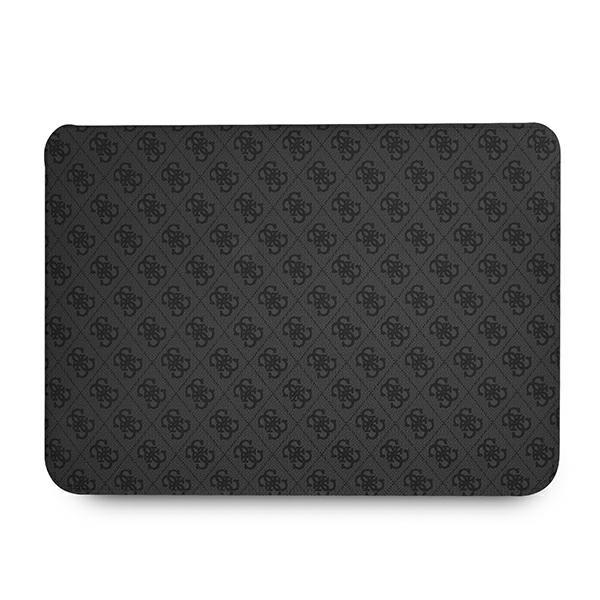 Custodia per Laptop 14" Guess 4G Uptown Logo Triangolare Nero