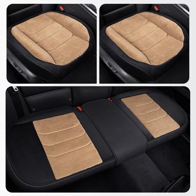 Artificial Plush Car Seat Cover Cushion for KIA Sportage Ceed Rio Niro Optima Soul Forte Spectra Sorento Auto Accessories