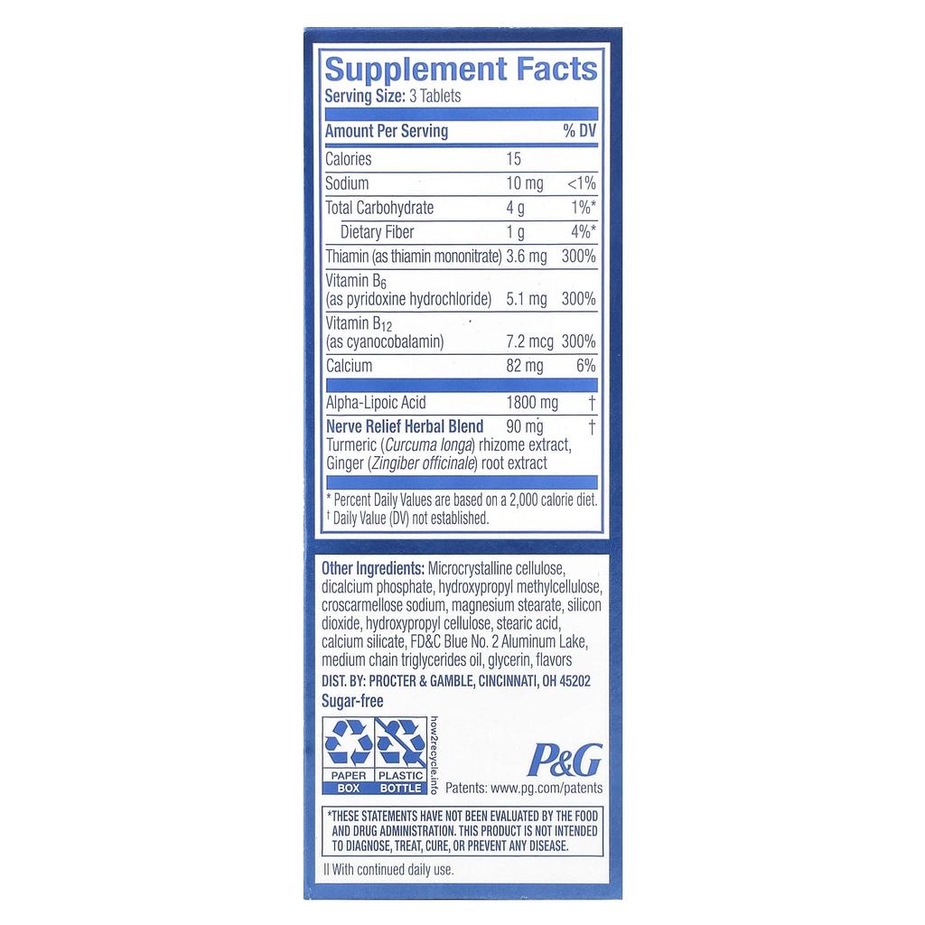 Nerve Relief, 30 Tablets