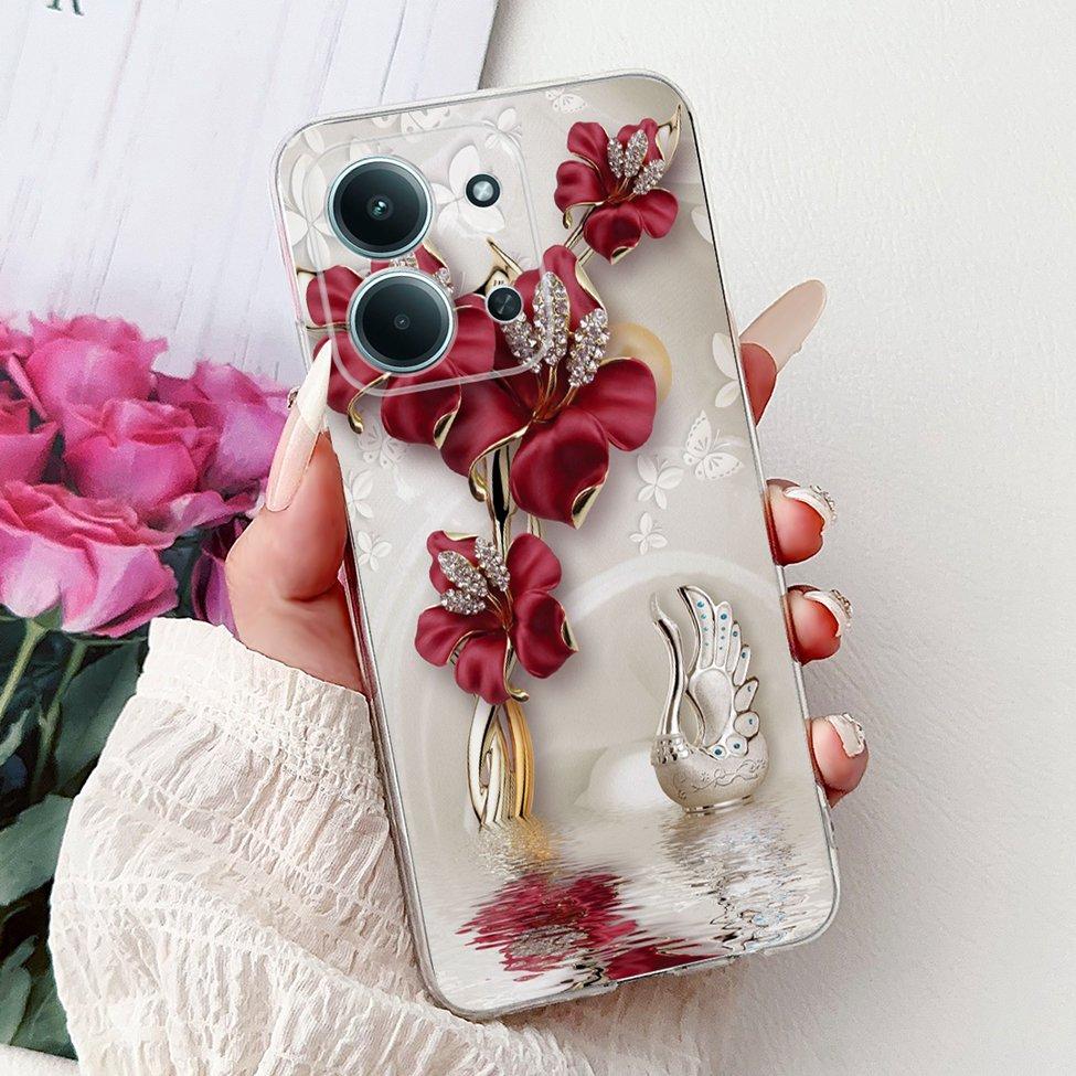 For Xiaomi Poco C85 4G Cover For Redmi 15C 4G Case Cute Cartoon Luxury Cool Boy Girls Fashion Butterfly Bumper Casing 25078RA3EA