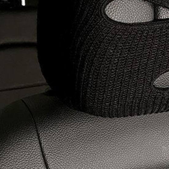 Car Headrest Cover Funny Car Seat Full Face Cushion Wrap Protection for Auto Front Seat Rest Decoration Universal Car Interior Accessories