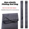 Folding Lure Rod Bag Portable Fishing Rod Protective Cover New Fishing Tackle Storage Bag