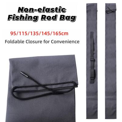 Folding Lure Rod Bag Portable Fishing Rod Protective Cover New Fishing Tackle Storage Bag