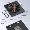 Universal External Optical Drive & 5-in-1 Card Reader with CD/DVD Burner Functionality