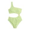 Fashion Women's Sexy Color Backless Temperament Beachwear Bikini Swimsuit