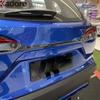 Rear Trunk Lid Cover Trim For Toyota Corolla Cross -  2024 2025 Carbon Fiber Car Tailgate Garnish Strip Accessories