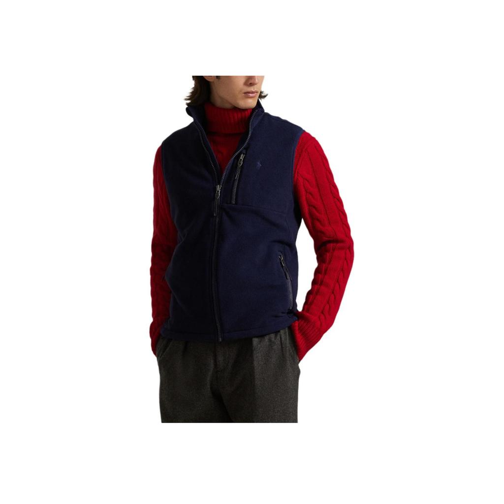 Polo Ralph Lauren Embroidered Pony Front Zip Vest Men Vests 710981741-001