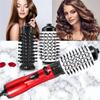 Replaceable Head 360 Rotating AirFlow Hot Air Brush Hair Straightener Curler Iron Volumizer Blowers Electric Hair Dryer Comb