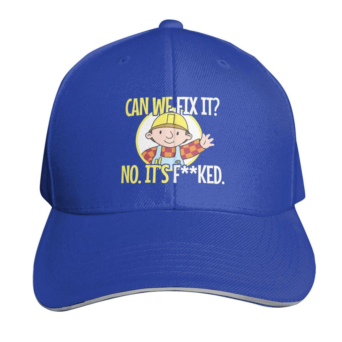 

Bob The Builder Can We Fix It Repair Man Cap Fashion Casual Baseball Caps Adjustable Hat Hip Hop Summer Unisex Baseball Hats One Size