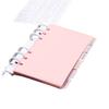 Hot Stamping English Calendar Sticker Budget Month Transparent PET Sticker Index Ear Label Sticker
