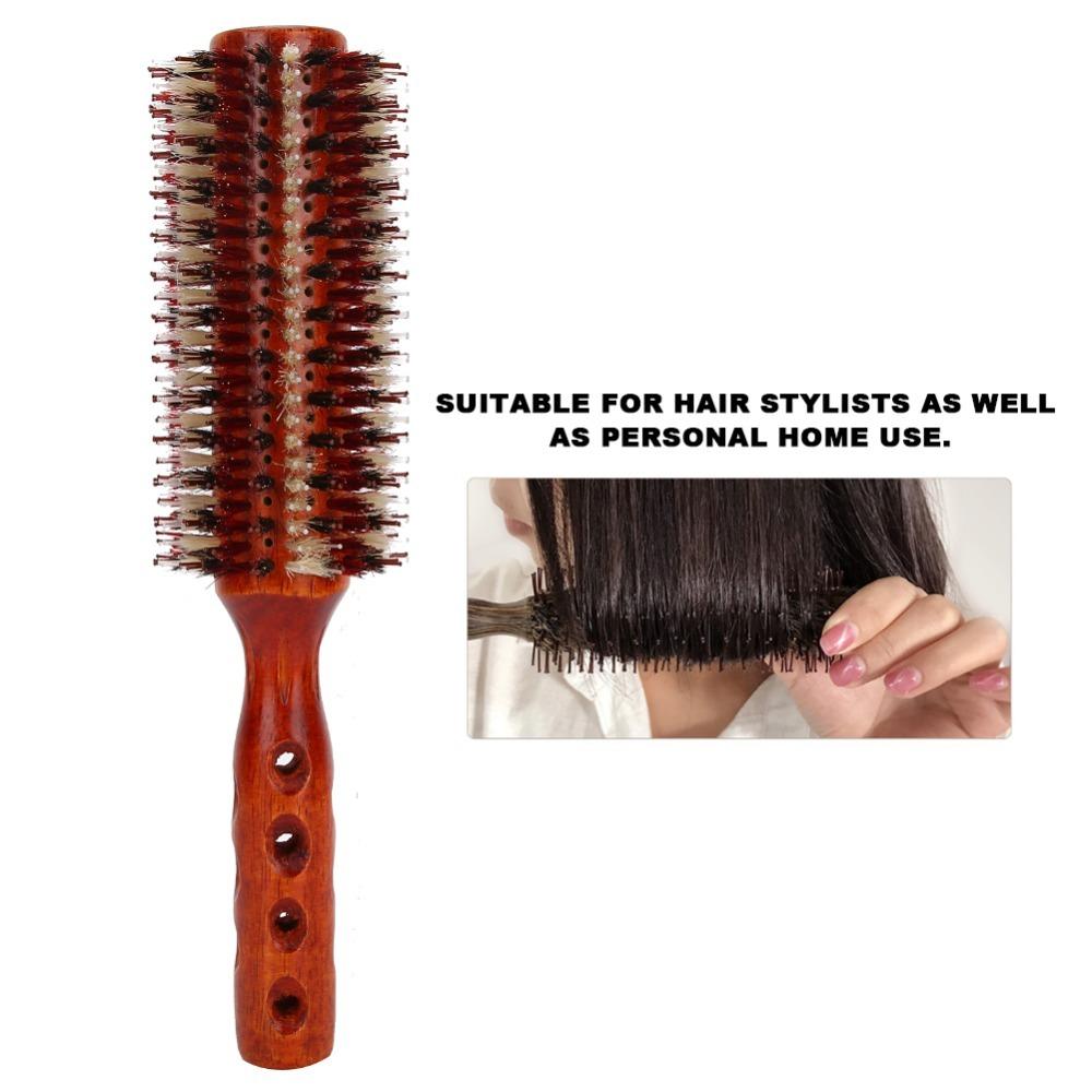 Large Size Round Hair Brush Curly Hair Styling Comb Professional Hair Brush  Salon Use