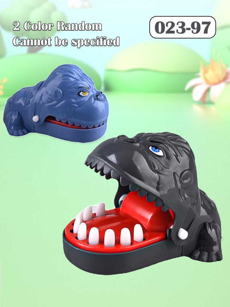 Dinosaur Teeth Biting Finger Toys, Dentist Tabletop Board Tricky Game Random Mechanism Gifts for Boys and Girls Color Random