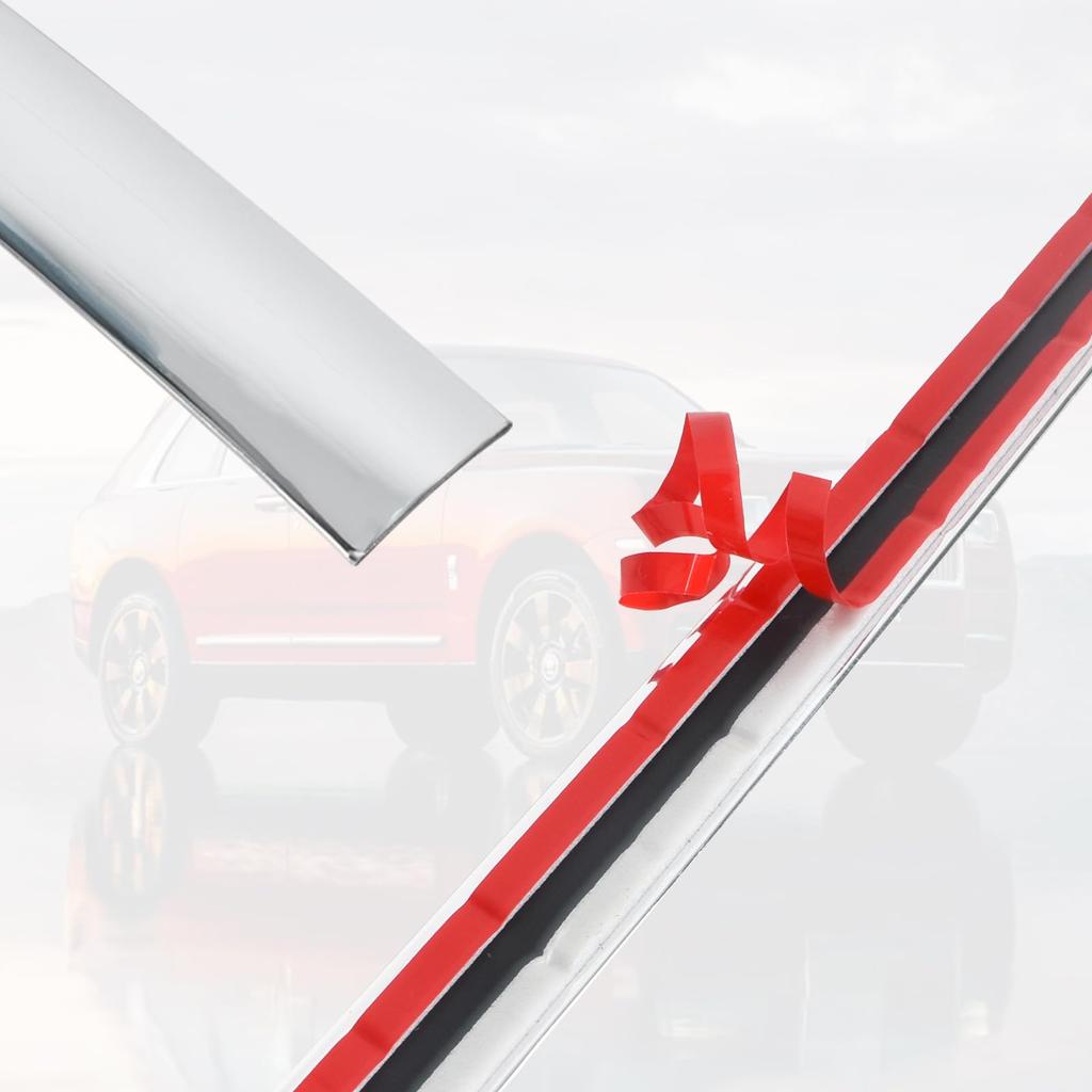 Car Molle Tape Plated Car Chrome Molle Car Decor Molle