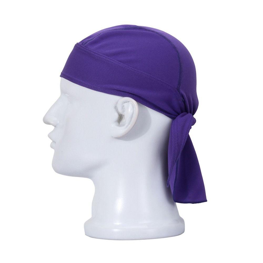 

Літня їзда Бейсбол Швидкосохнуча Спортивна Велосипедна Шапочка Шапка для Бігу Велосипедна Піратська Бандана Кепки фіолетовий