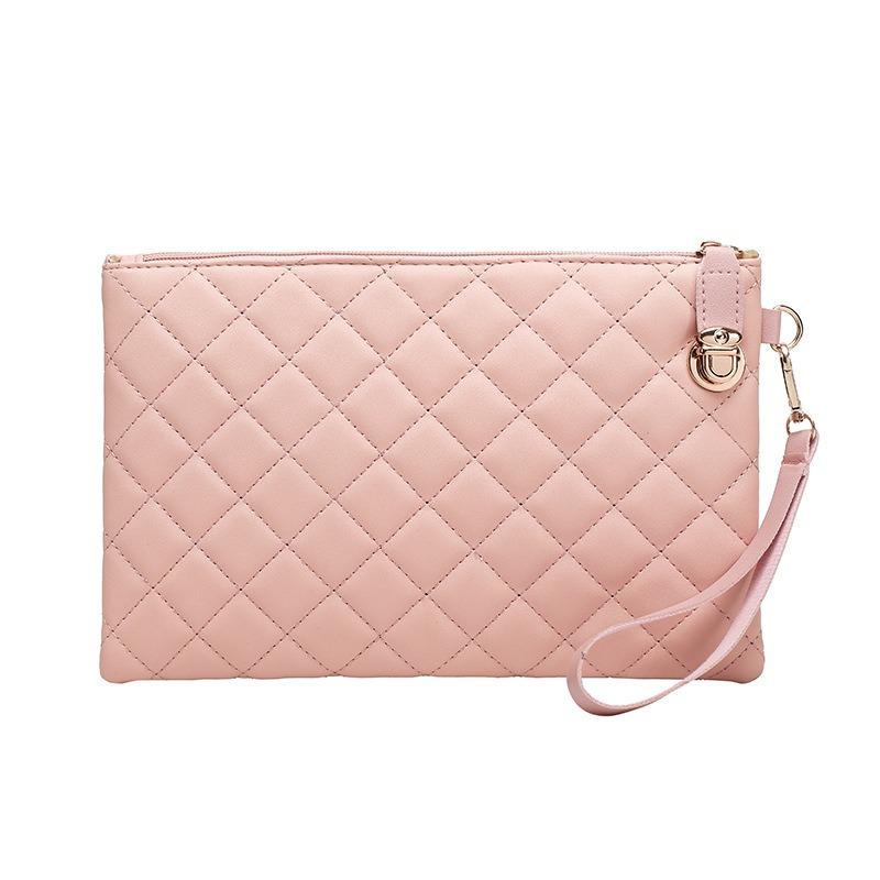 Ladies bag summer new diamond clutch bag fashionable simple cosmetic bag mobile phone bag
