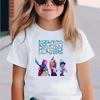 Kpop Demon Hunters Children's Clothing Short Sleeve T-shirt Cute Kpop Demon Hunters T Shirt Harajuku Tshirt for Boys Girls