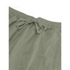 Men's Loose Jogging Pants, Woven Linen Solid Straight Leg Pants