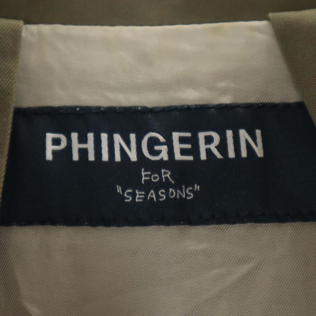 PHINGERIN Made In Japan Coach Jacket S Khaki Green Men's Used