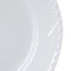 Royal Copenhagen White Fluted Plate Half Lace 19cm Flat 1128620 1017293 [Item]