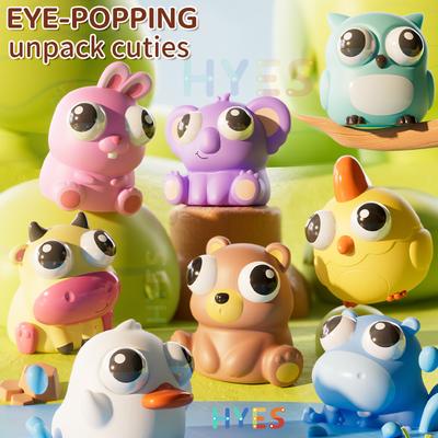 Popeye Espremer Desenho Animado Animal Brinquedos Sensoriais Divertido Novidade Fidget Alívio de Estresse Ansiedade Globo Ocular Brinquedo de Pular Presentes Para Crianças Adultos