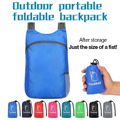 20L Leichter, verstaubarer Rucksack, faltbar, ultraleicht, für den Außenbereich, Klapprucksack, Reise-Tagesrucksack, Sport-Tagesrucksack für Männer und Frauen