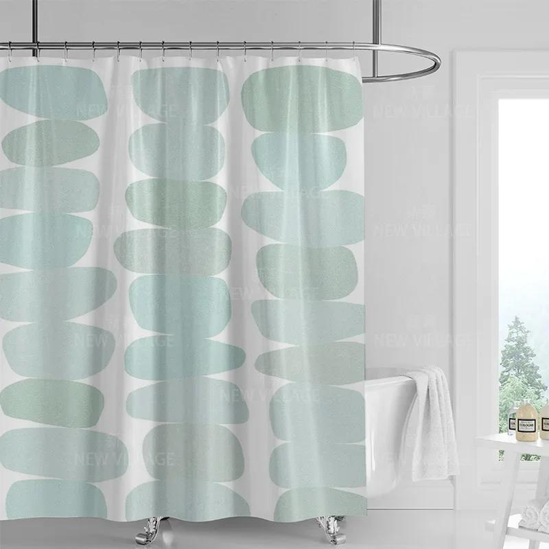 Perdea de duș graffiti geometric abstractă vânt minimal nordic țesătură impermeabilă perdea de baie perdea de duș 180x200